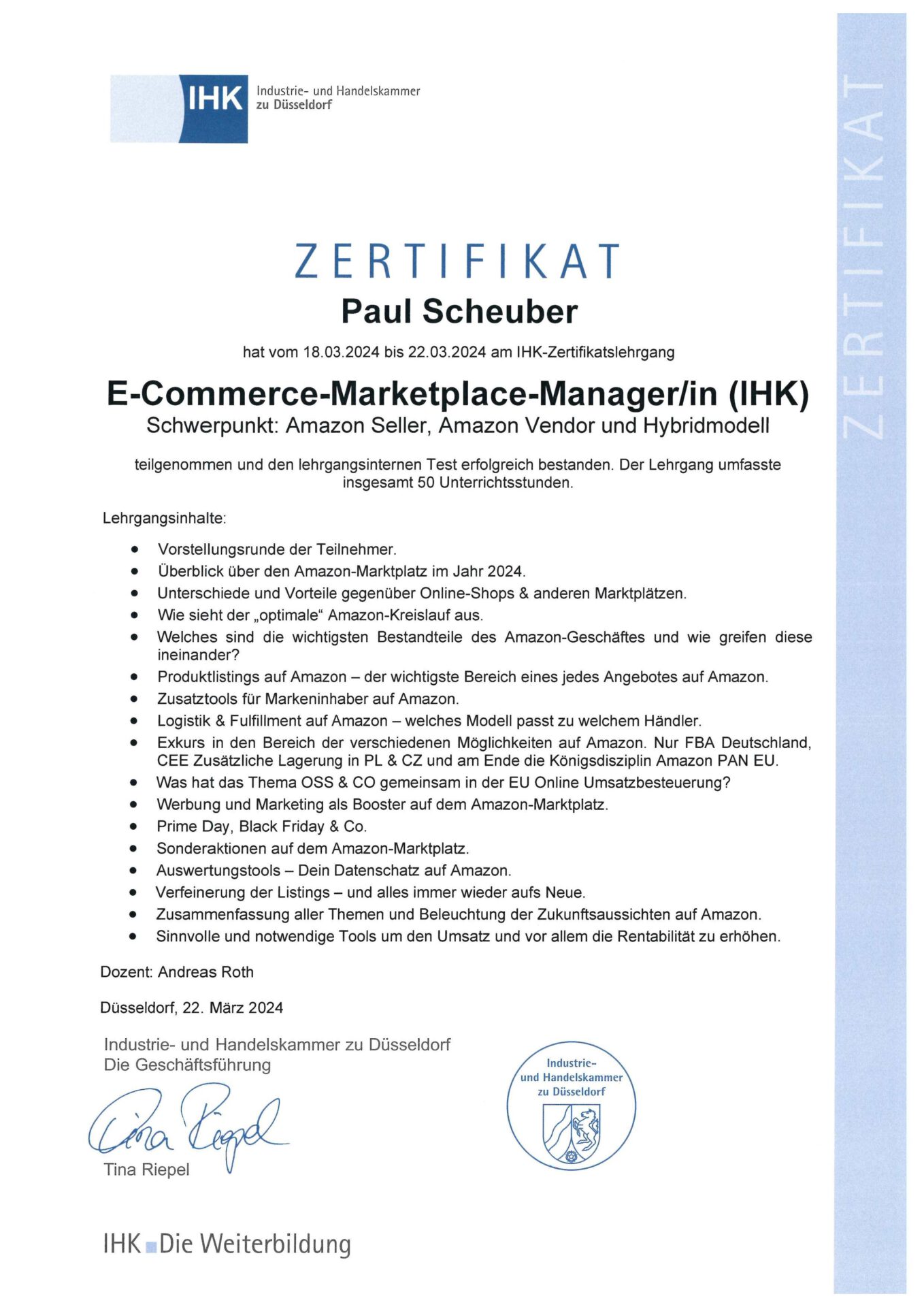 Freelancer Amazon Marketplace Manager